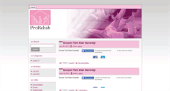 Desktop Screenshot of blog.prorehab2home.com
